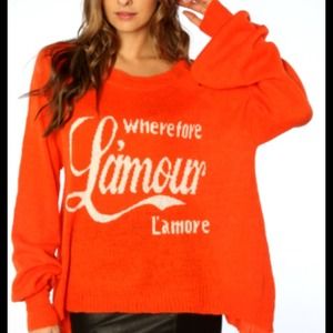 Wildfox Lamour Pfeiffer sweater