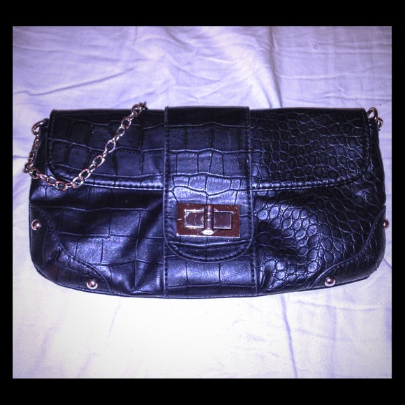 Black EXPRESS Clutch Purse