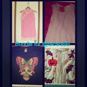 Buy one get one 1/2 Off BUNDLE  for @tacara99