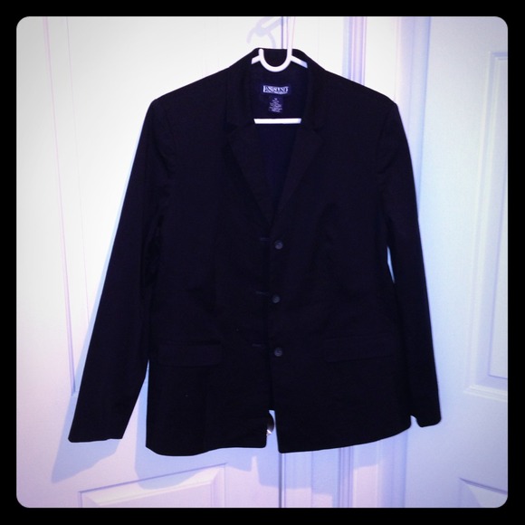 Land's End Black Blazer