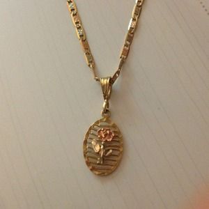 14k gold necklace