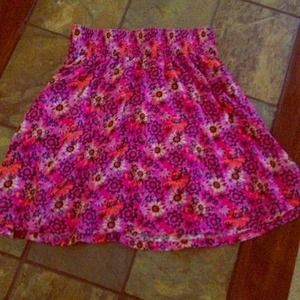 Floral skirt