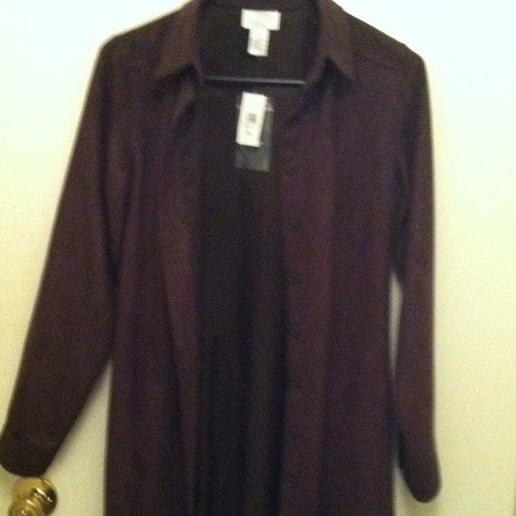 Ann Taylor shirt jacket - Picture 1 of 4