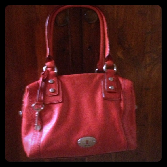 Authentic Fossil shoulder bag and 2 VS bras!