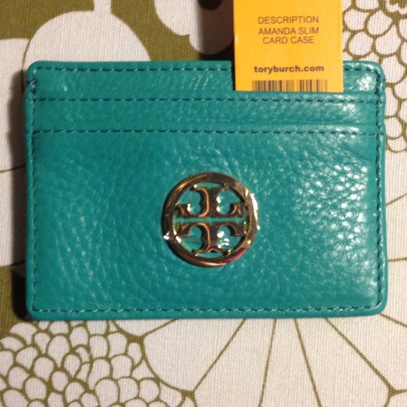 New Tory Burch Amanda Slim Card Case