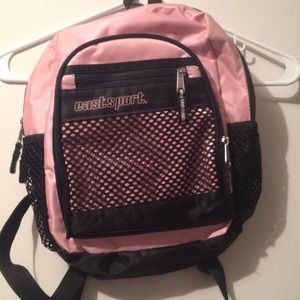 Pink backpack
