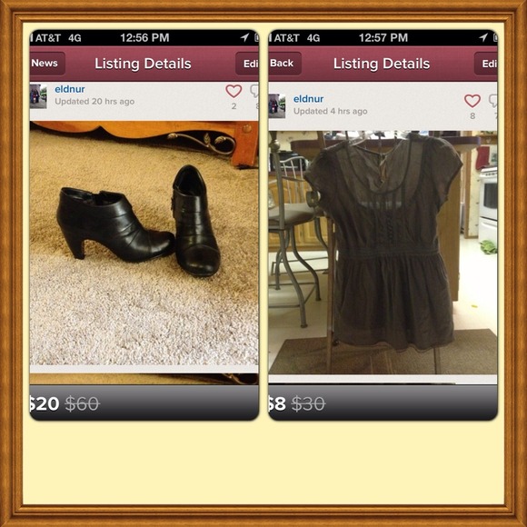 Boots and shirt