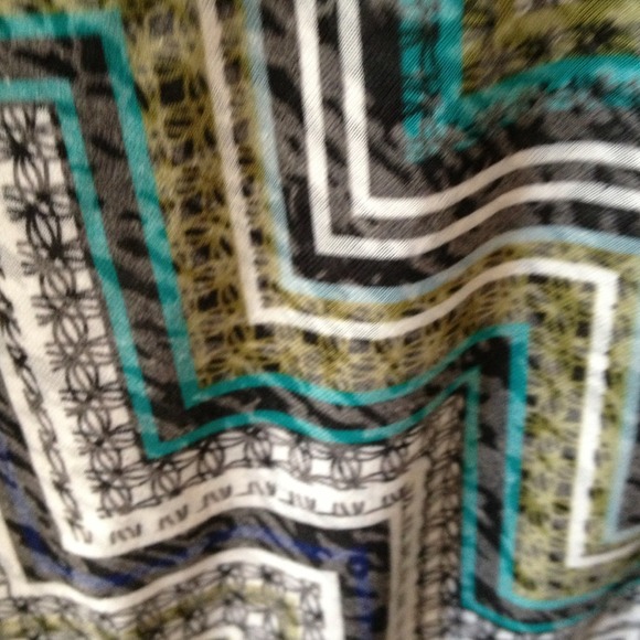 Snazzy multi color butterfly sparkle top - Picture 4 of 4