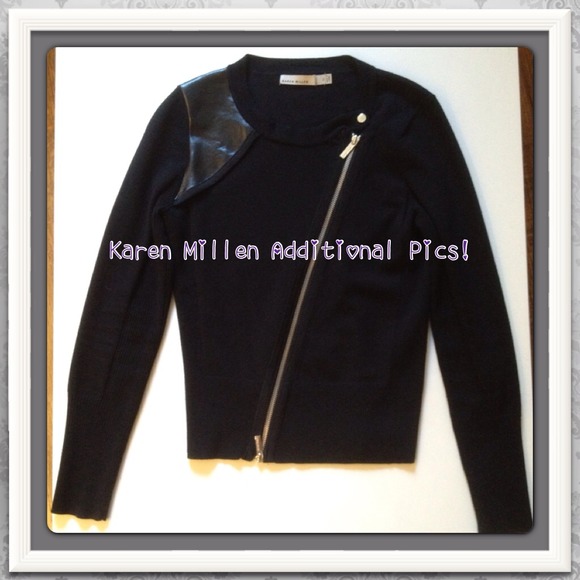 Additional Pics For Karen Millen Zip Cardigan