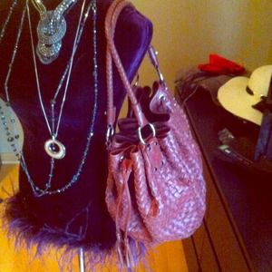 ADRIENNE VITTADINI BURNT RED BAG