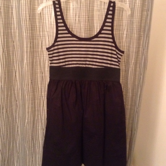 SOLD Black and grey dress