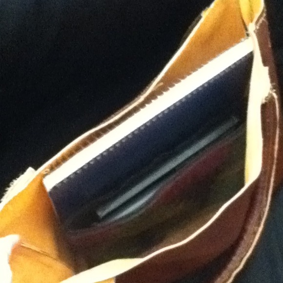 Handmade leather tote. - Picture 2 of 4