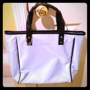 Little blue Calvin Klein tote