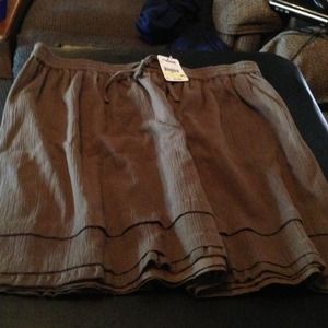 Loft Khaki skirt