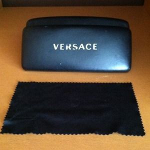 Versace eye glass case only
