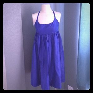 J. Crew royal blue dress