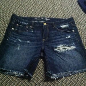 American eagle denim shorts