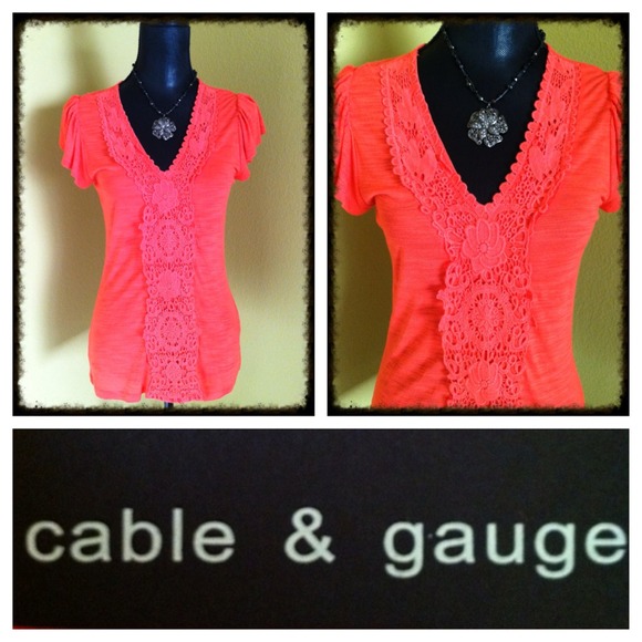 ***GIFTED*** - TOP NOT AVAILABLE cable & gauge top