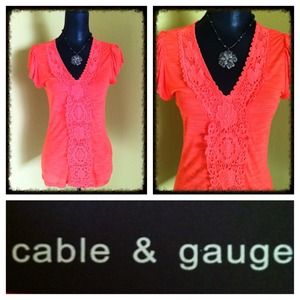 ***GIFTED*** - TOP NOT AVAILABLE cable & gauge top