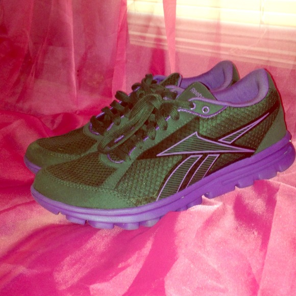 SOLDD Purple reebok shoes