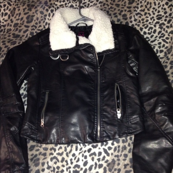 Black jacket.