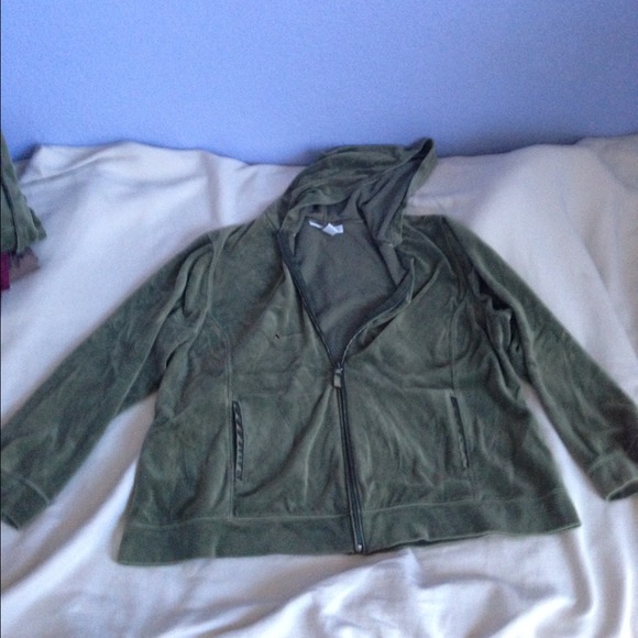SOLD-  Velour jacket