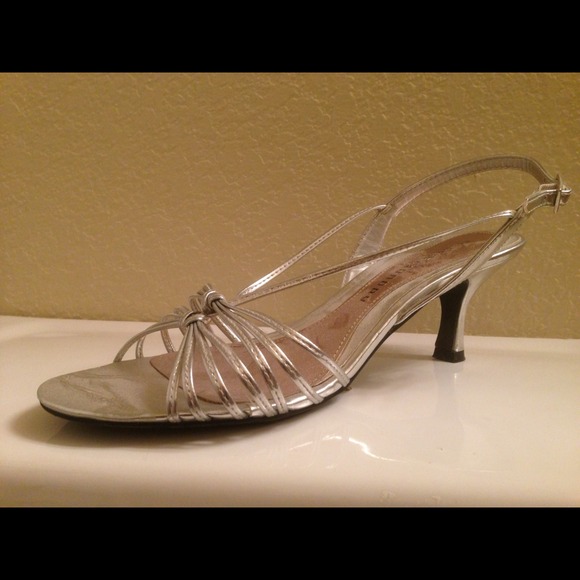 Silver sandals