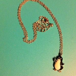 Very cute penguin necklace!