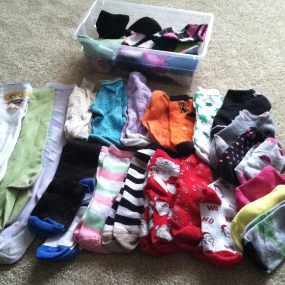 23 pairs of socks