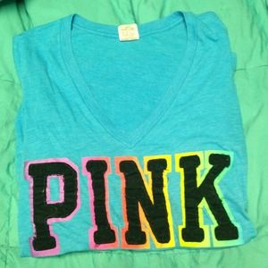 Vs Pink t shirt @jaqueelovee