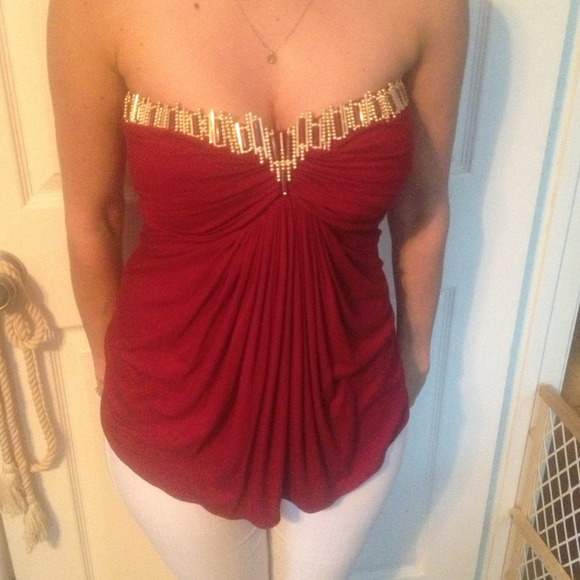 Sky tube top worn twice!