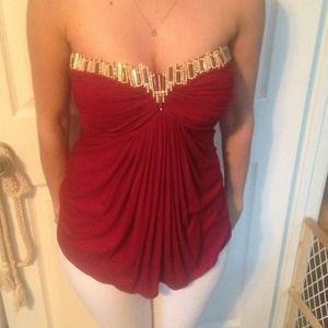 Sky tube top worn twice!