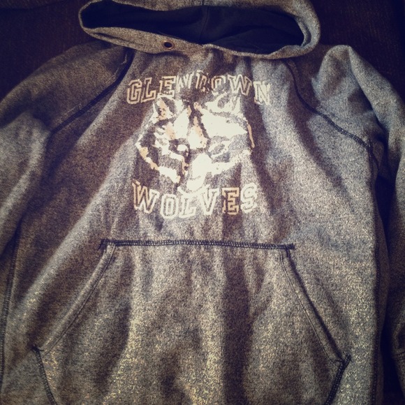 Gray hoodie