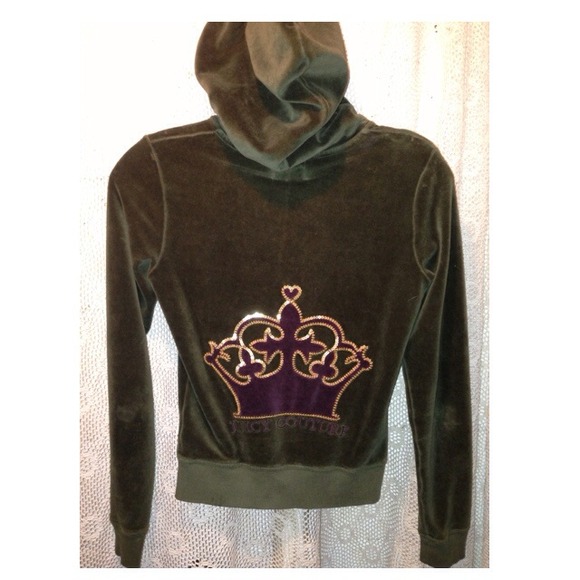 Juicy Couture zip up hoody - Picture 2 of 4