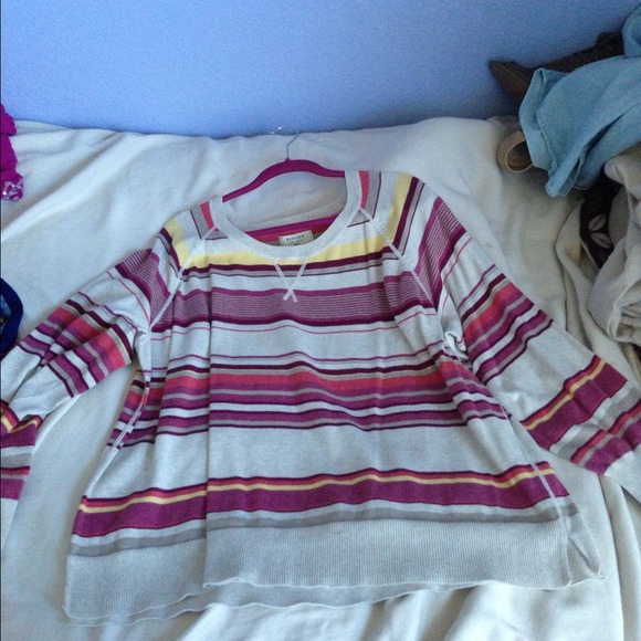 SOLD Striped Sonoma sweater