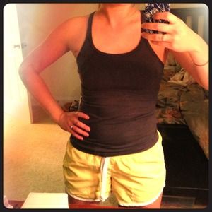 Stretchy work out tank & work out DVDs