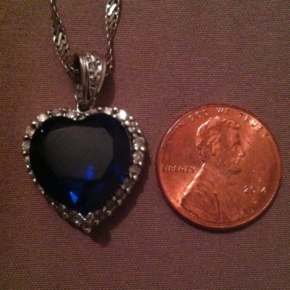 ***SOLD***REDUCED!! 💯% genuine Sapphire necklace. - Picture 3 of 4