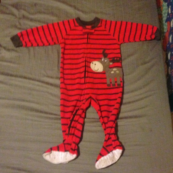Fleece Footie PJ  12M