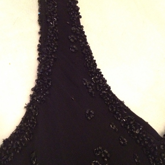 Elegant Black Dress Size M - Picture 2 of 4