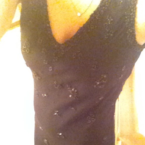 Elegant Black Dress Size M - Picture 3 of 4
