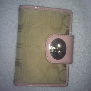 Small coach wallet