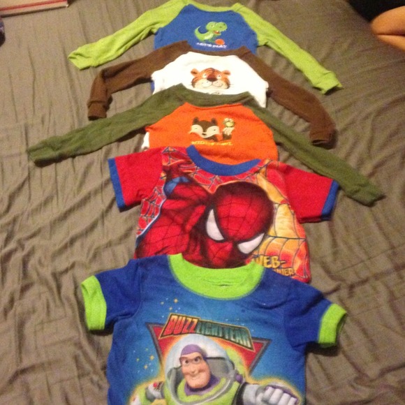 Various PJ Tops . Read Description . ALL 18M