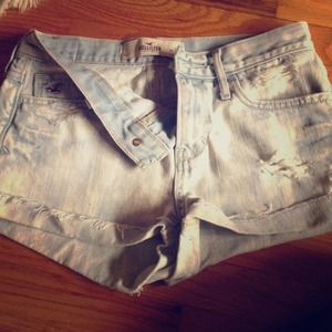 High waisted Hollister shorts