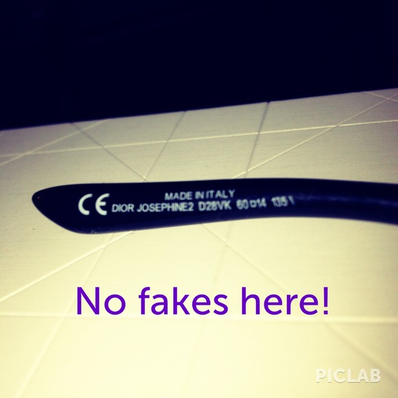 Auth Christian Dior sunglasses. Orig box Worn<10xs - Picture 3 of 4