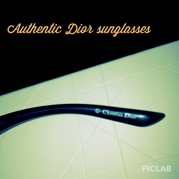 Auth Christian Dior sunglasses. Orig box Worn<10xs - Picture 4 of 4