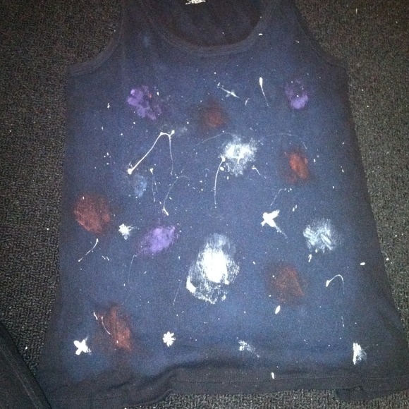 black Galaxy tank
