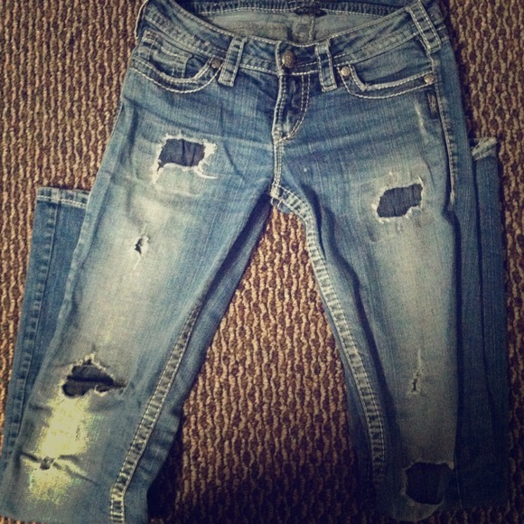 REDUCED! Silver jeans