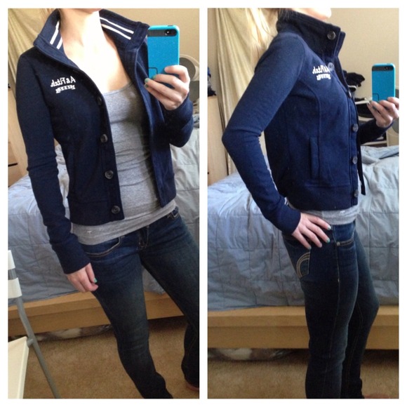 Abercrombie & Fitch Fleece Jacket