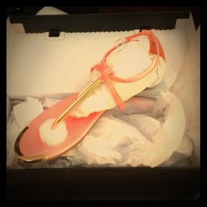 Brand New JustFab Sandal in Orange