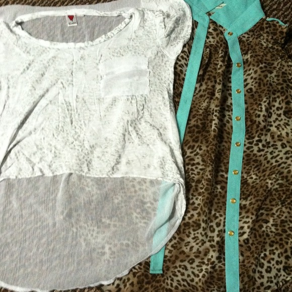 Leopard print tops